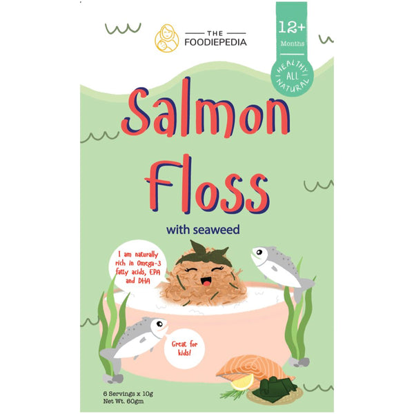 The Foodiepedia Kid's Salmon Floss (with Seaweed)