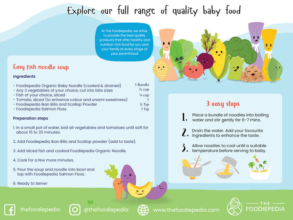 The Foodiepedia Organic Baby Noodle - Root Harvest