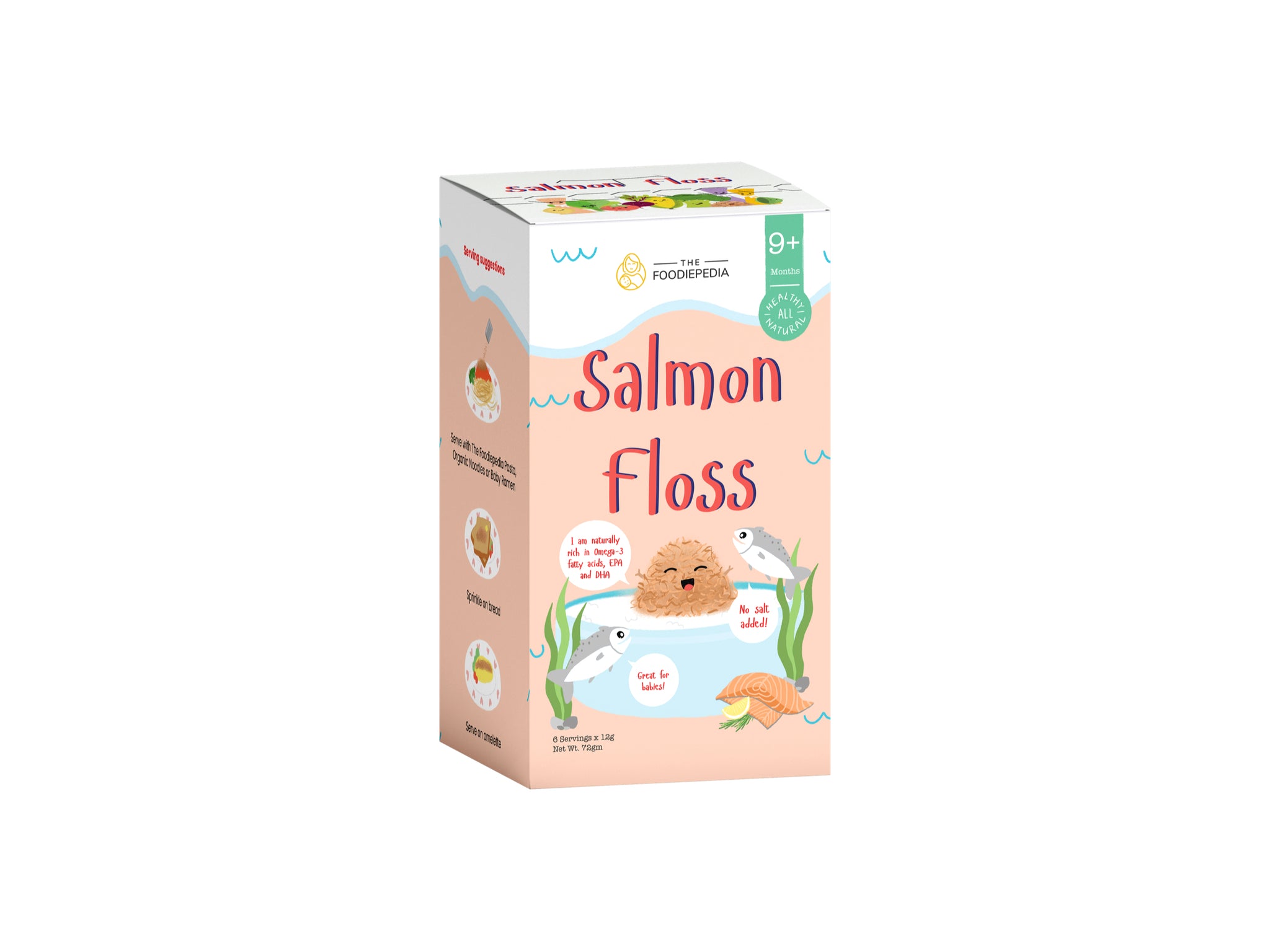 The Foodiepedia Baby Salmon Floss (No Salt)