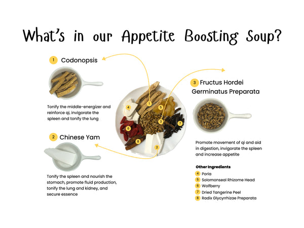 The Foodiepedia Kid’s TCM Herbal Soup - Appetite Boosting Soup 开胃汤
