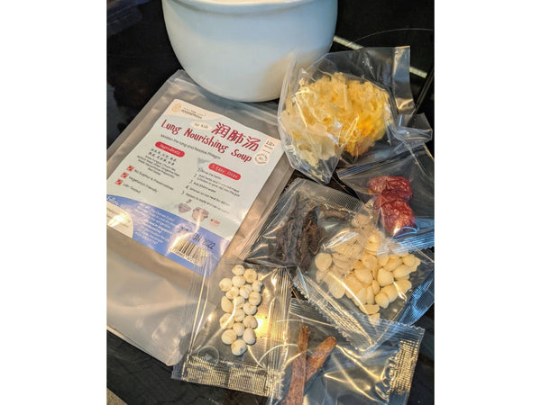 The Foodiepedia Kid’s TCM Herbal Soup - Lung Nourishing Soup 润肺汤