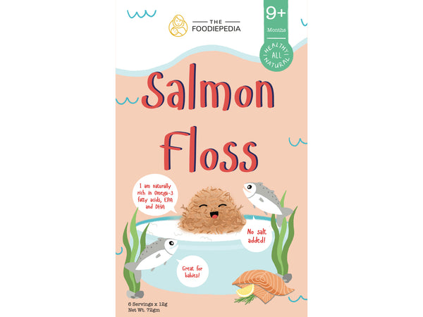 The Foodiepedia Baby Salmon Floss (No Salt)
