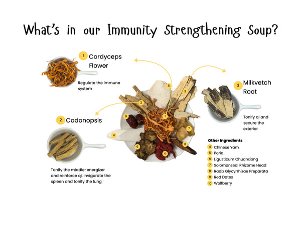 The Foodiepedia Kid’s TCM Herbal Soup - Immunity Strengthening Soup 免疫汤