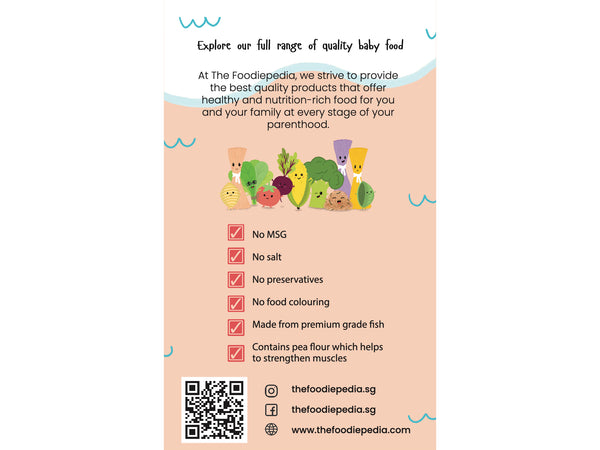 The Foodiepedia Baby Salmon Floss (No Salt)